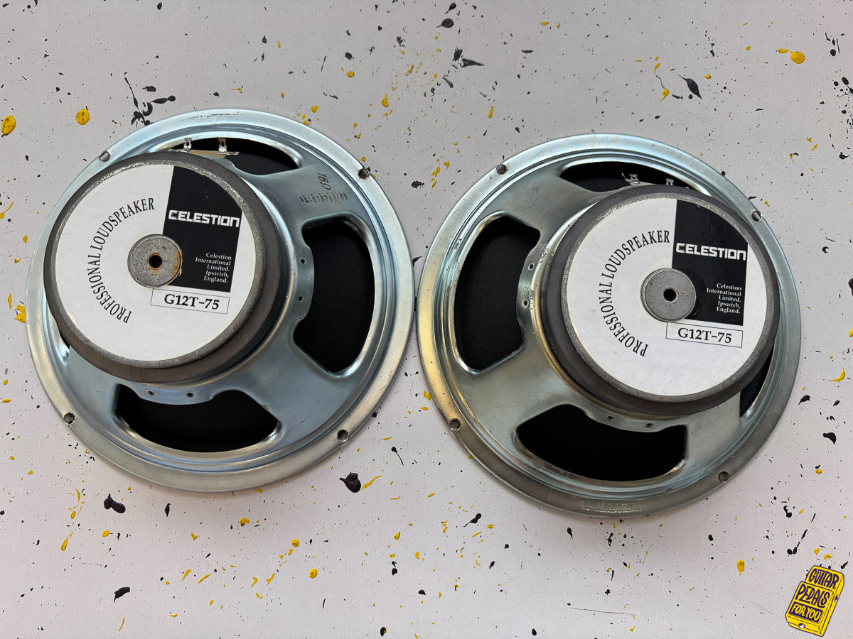 2x Celestion G12T-75 Speakers