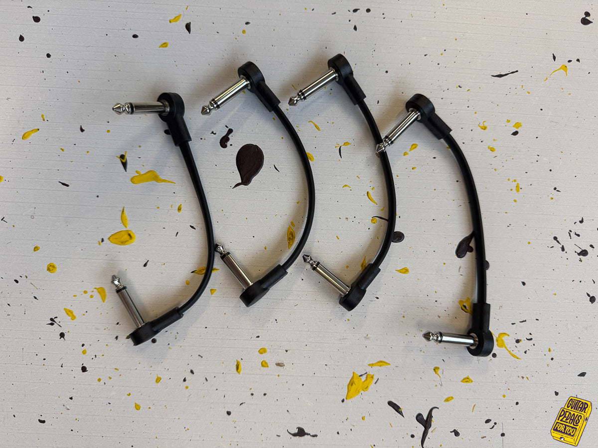 4x Patchkabel zwart 15 CM