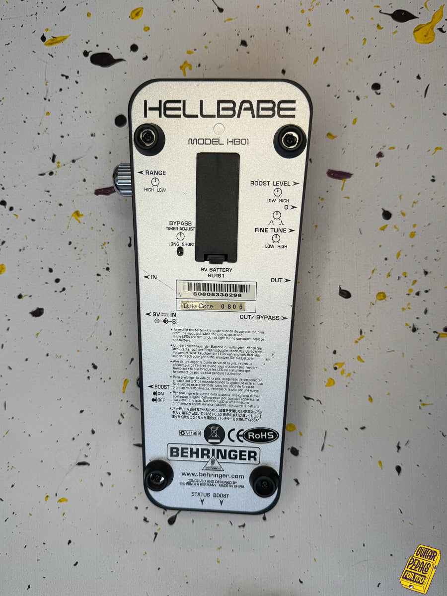 Behringer HB01 Hell Babe Wah Pedal