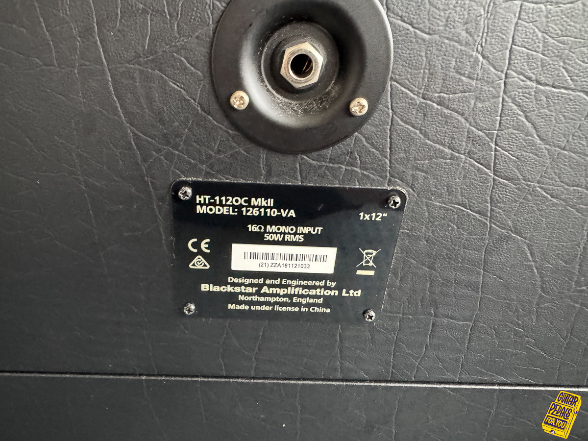 Blackstar HT-112OC MKII 1x12 Cabinet