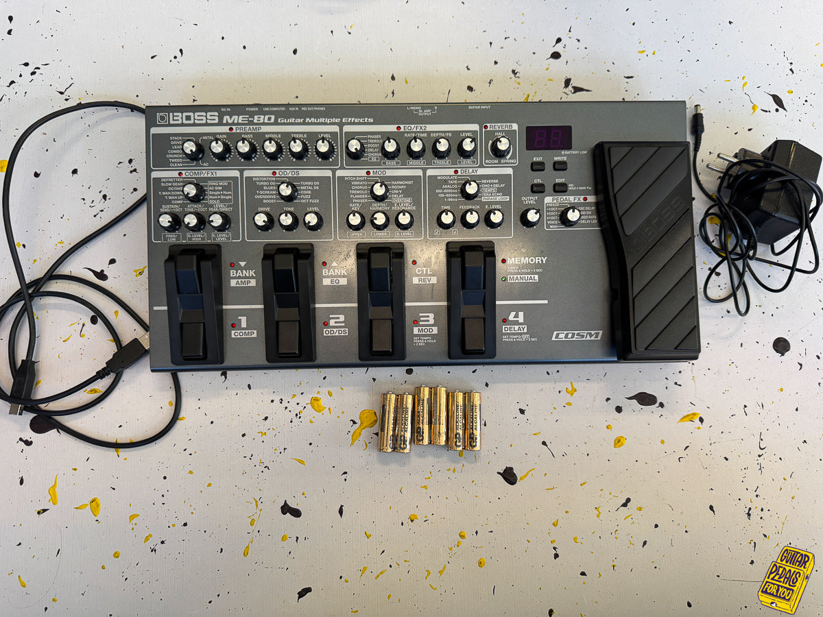 Boss ME-80 Guitar Multiple Effects