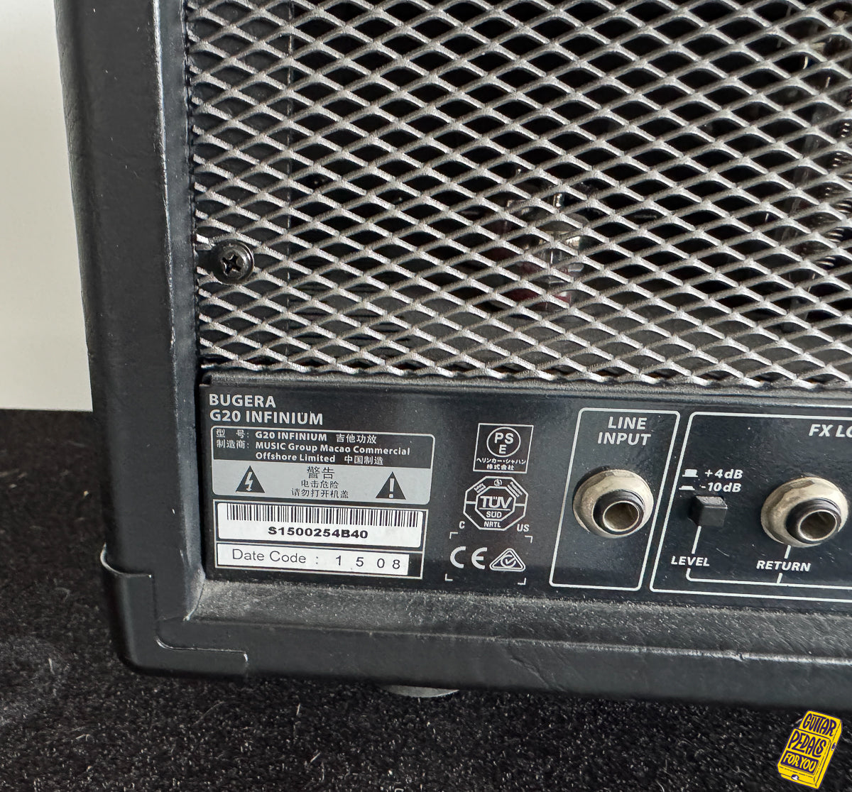 Bugera G20-INFINIUM 20W Class-A Tube Amp Head