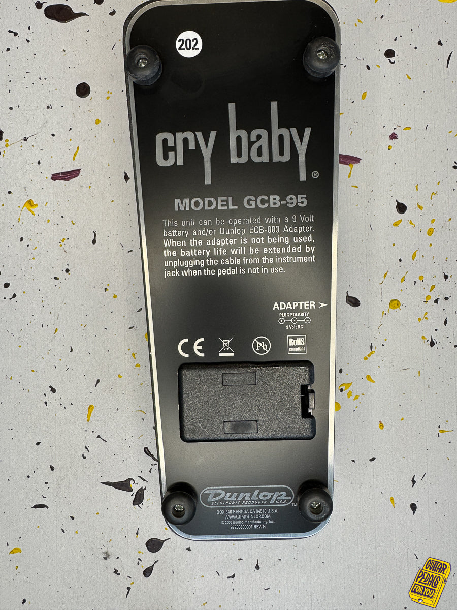 Dunlop GCB95 Cry Baby Standard Wah