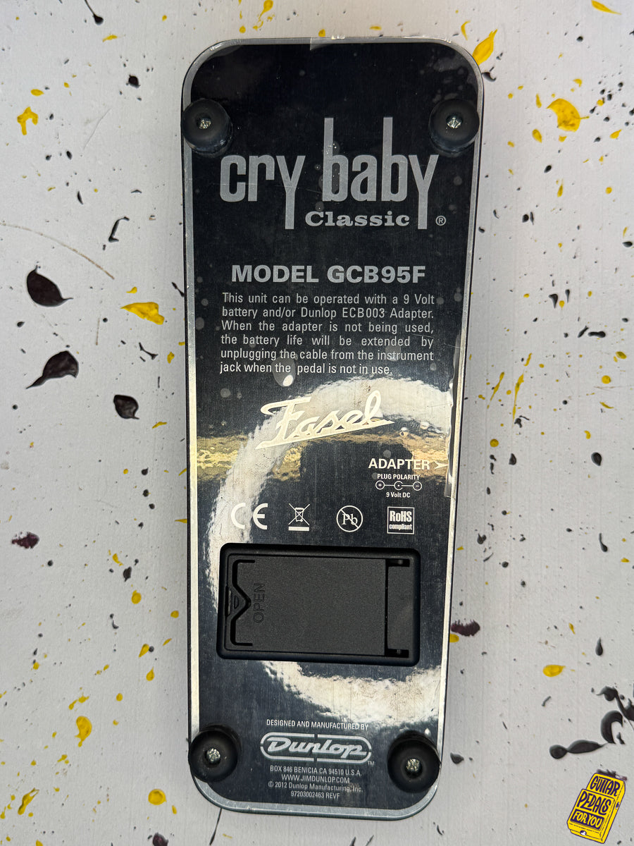 Dunlop GCB95F Cry Baby Classic Fasel Wah