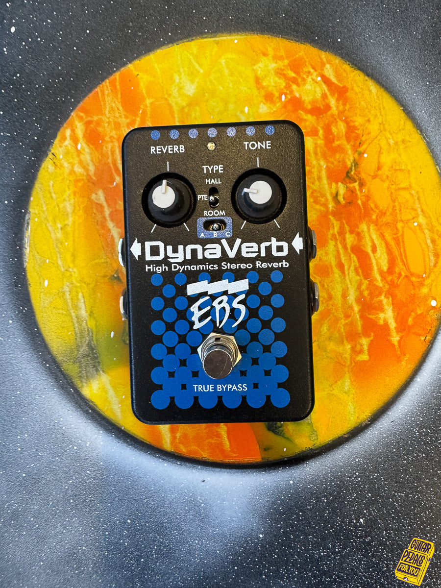 EBS DynaVerb High Dynamics Stereo Reverb Pedal – Guitar Pedals For You