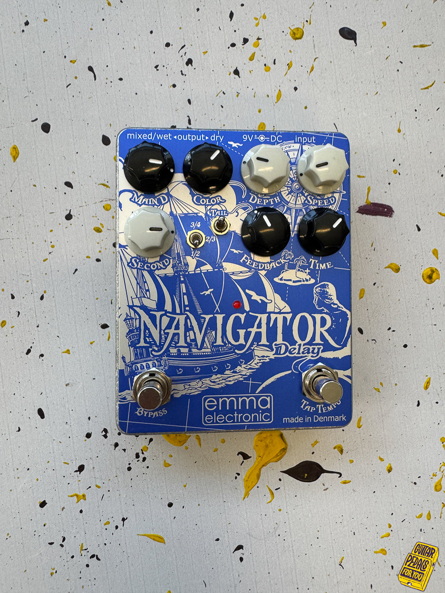 Emma Electronic Navigator Delay met tap tempo