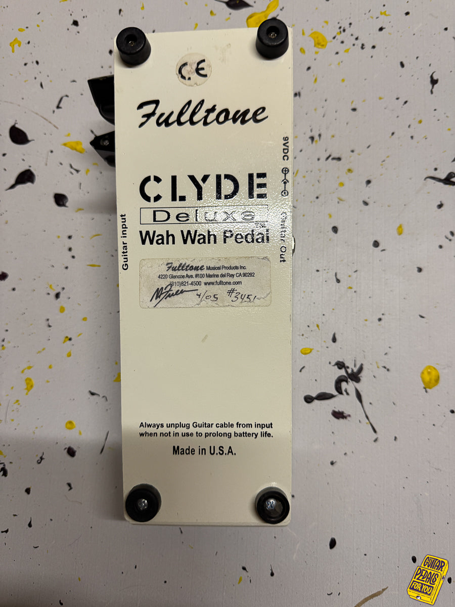 Fulltone Clyde Deluxe Wah