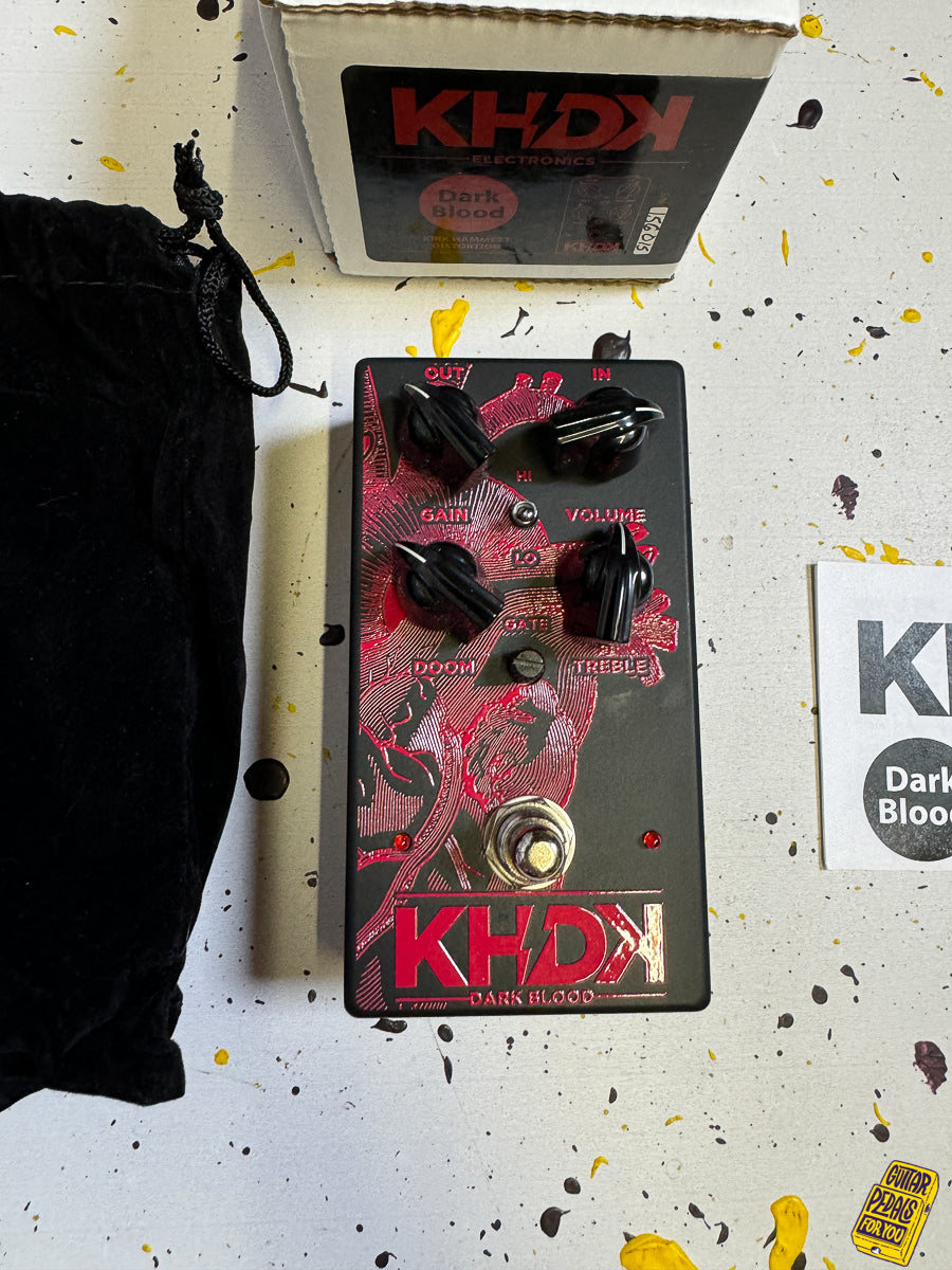 KHDK Electronics Dark Blood Kirk Hammett Signature Distortion