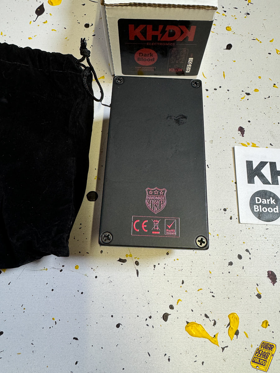 KHDK Electronics Dark Blood Kirk Hammett Signature Distortion