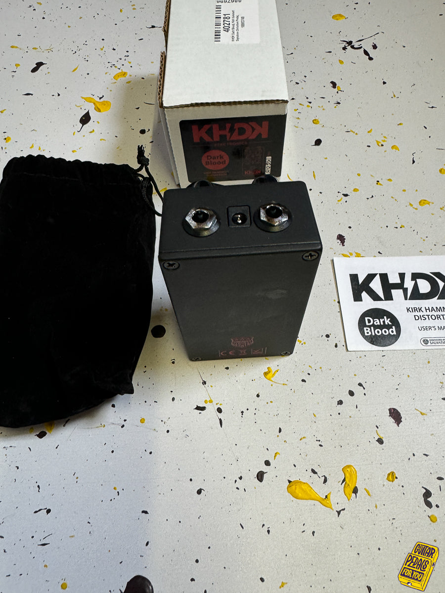 KHDK Electronics Dark Blood Kirk Hammett Signature Distortion