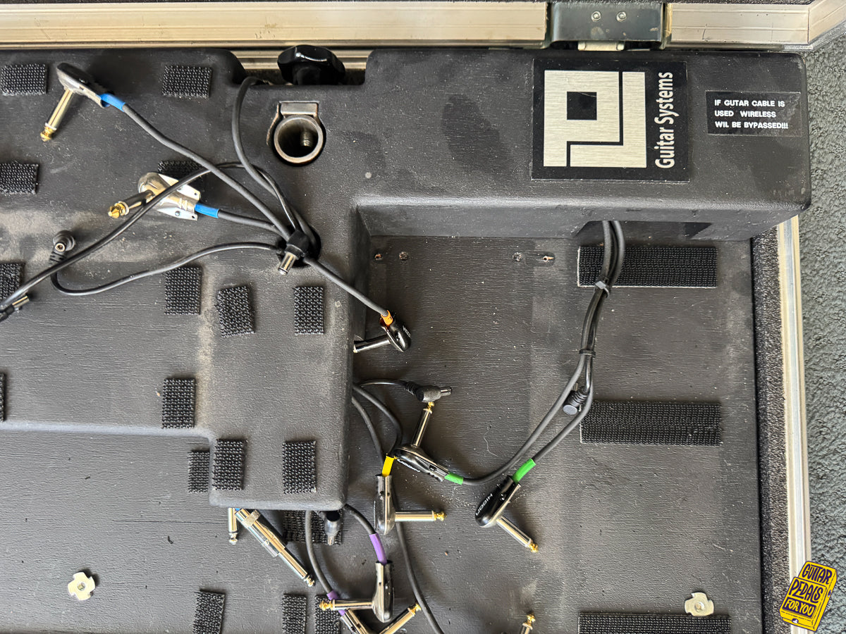 PL Guitar Systems - Pedalboard inclusief bekabeling & Case