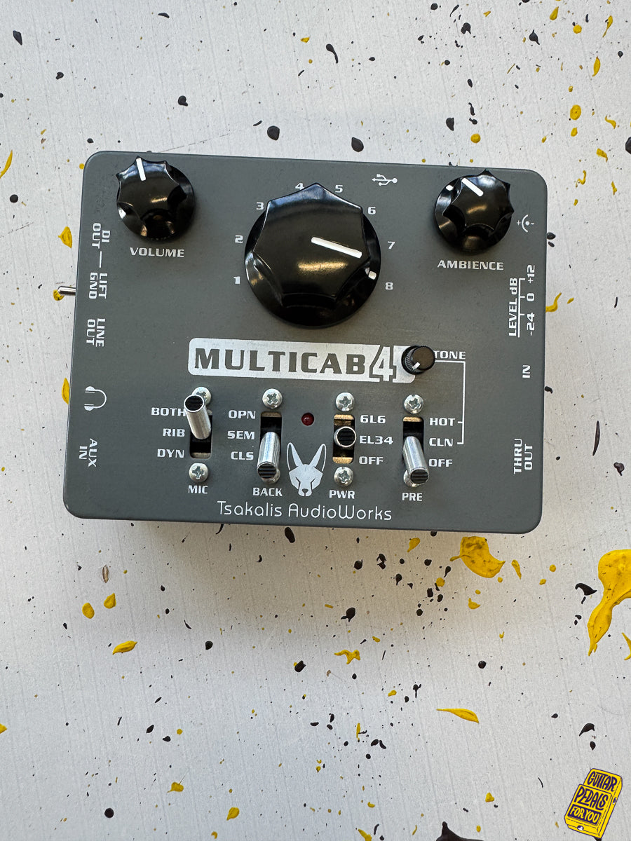 Tsakalis AudioWorks MultiCab 4 Cabinet Simulator Preamp