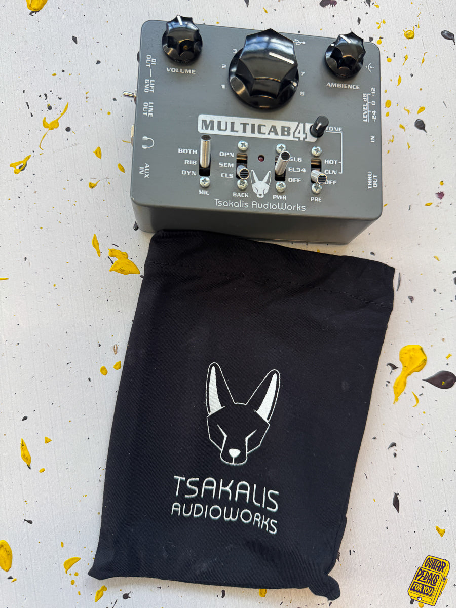 Tsakalis AudioWorks MultiCab 4 Cabinet Simulator Preamp