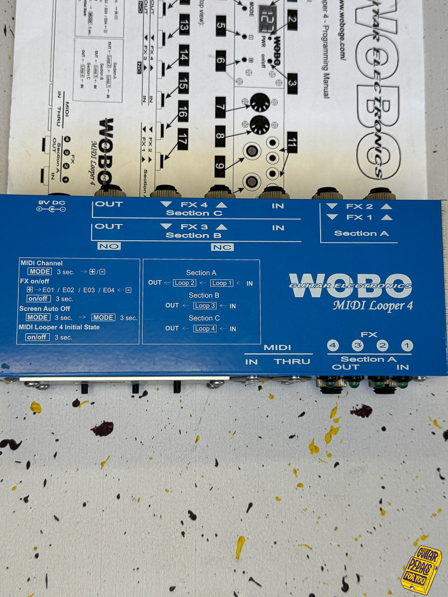 WOBO MIDI Looper 4