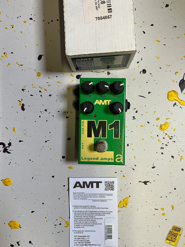 AMT Electronics Legend Amp M1 Distortion