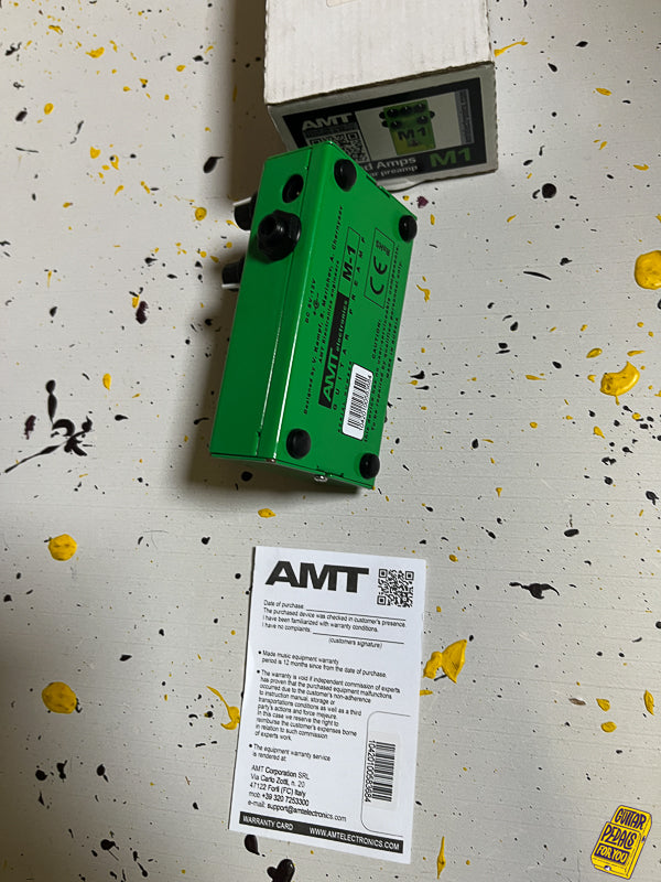 AMT Electronics Legend Amp M1 Distortion