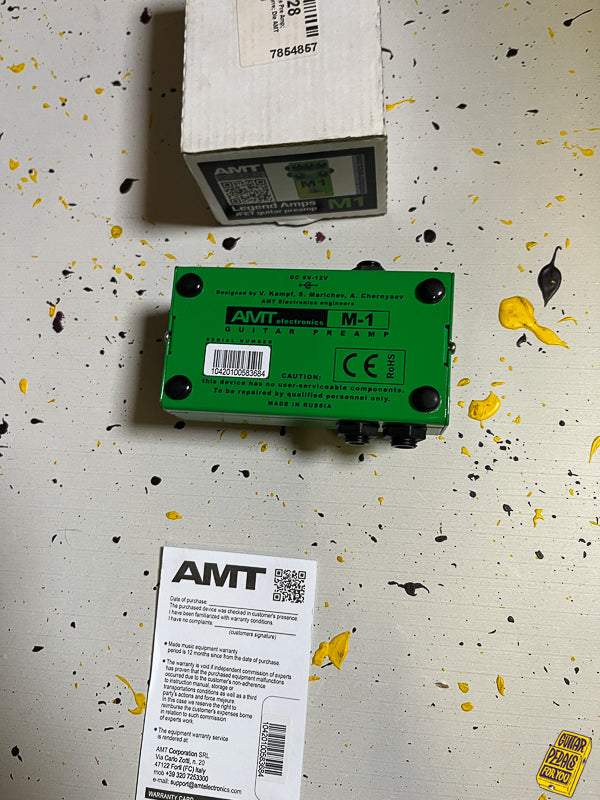 AMT Electronics Legend Amp M1 Distortion