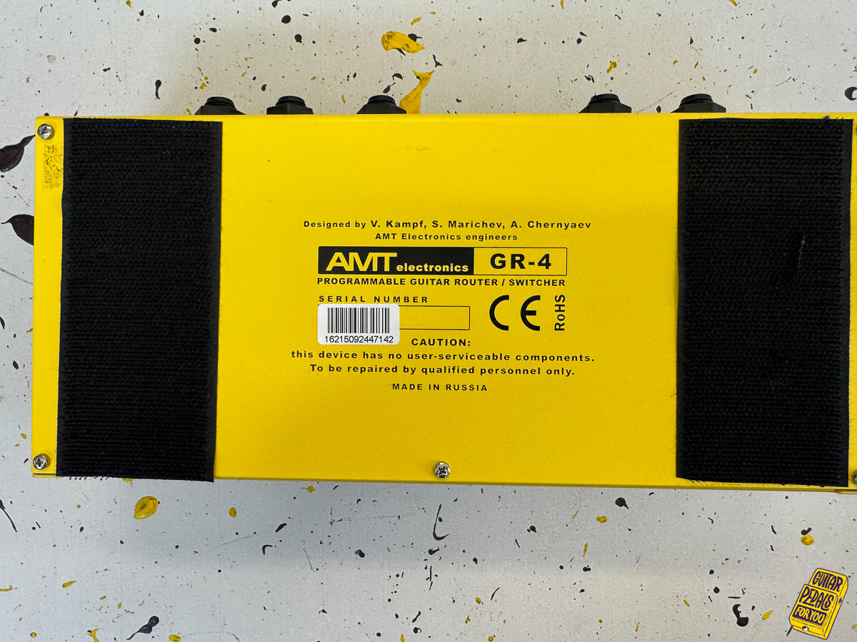 AMT GR-4 programmable guitar switching system with 4 loops