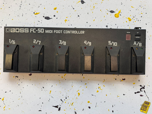 Boss FC-50 MIDI Foot Controller