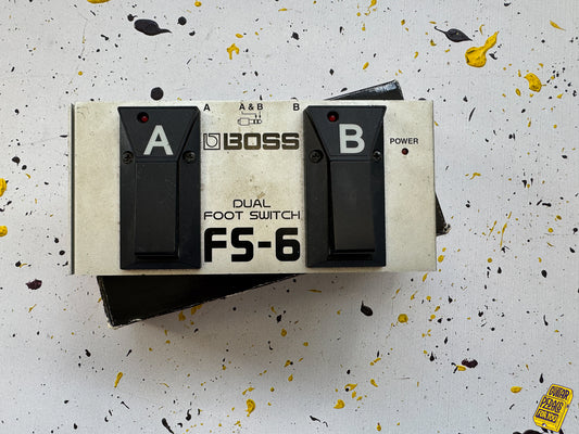 Boss FS-6 Dual Foot Switch Pedal