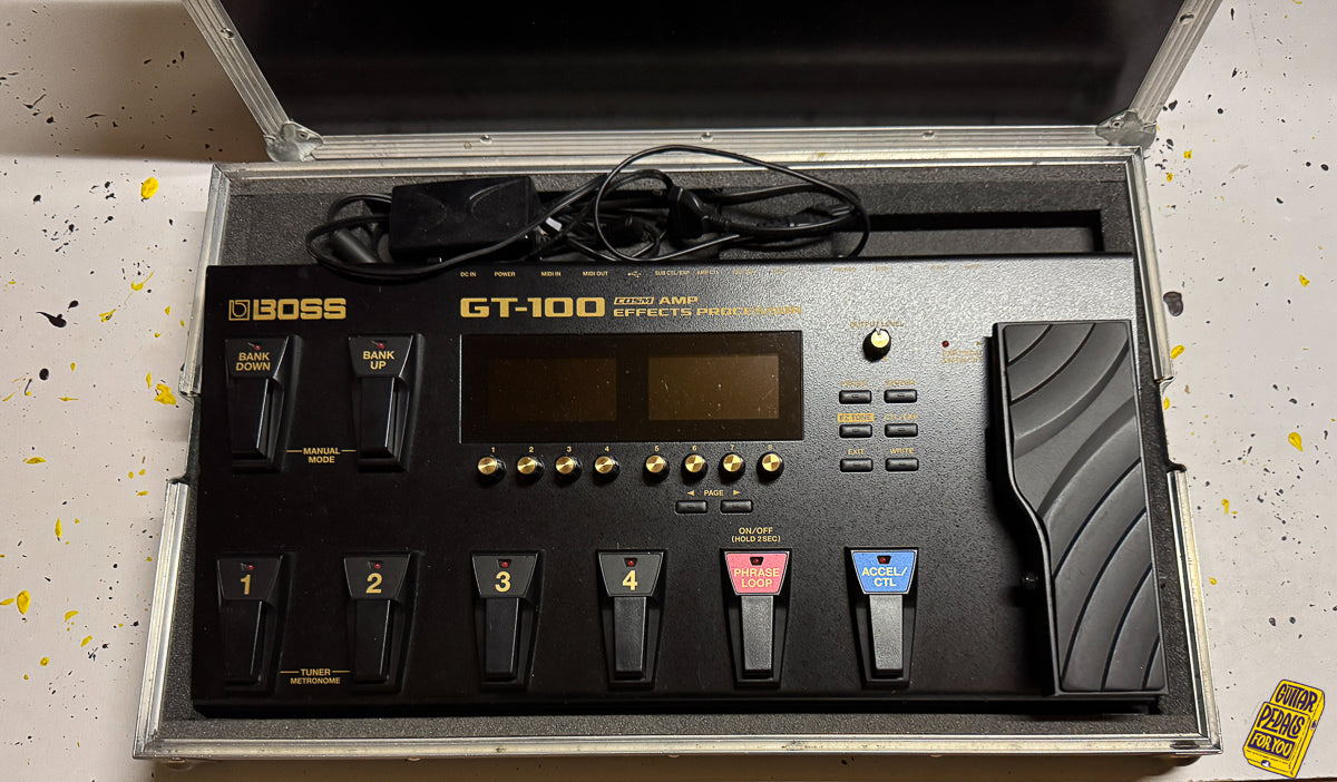 Boss GT-100 Amp Effects Processor