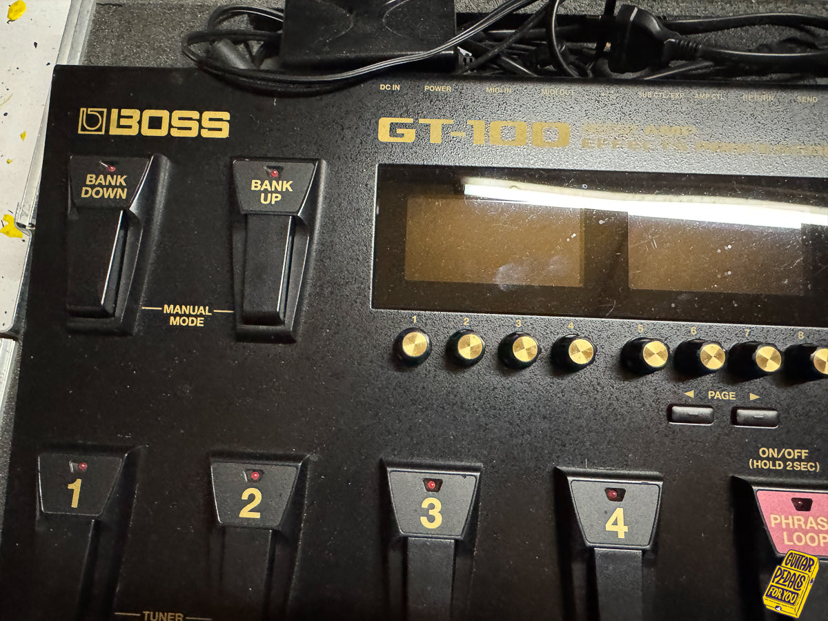 Boss GT-100 Amp Effects Processor