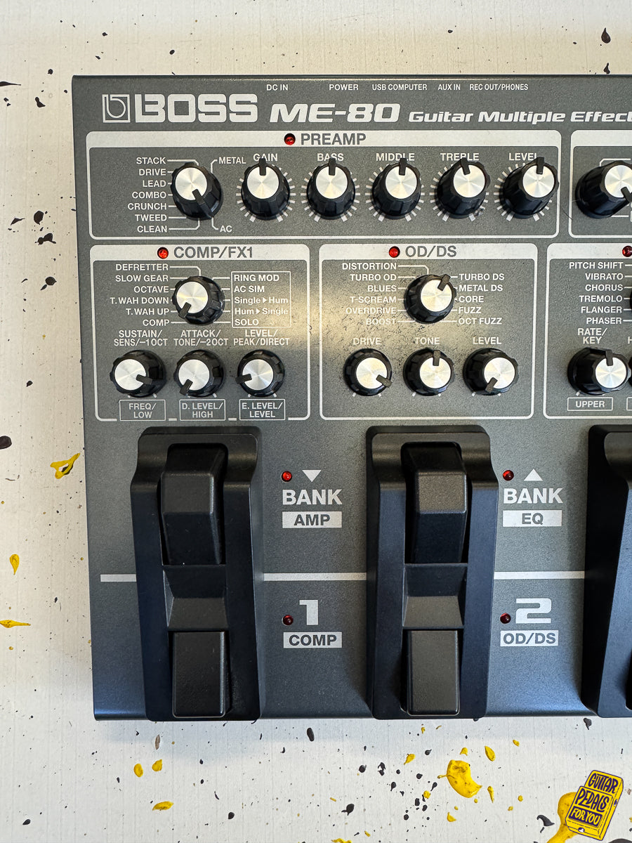 Boss ME-80 Guitar Multiple Effects
