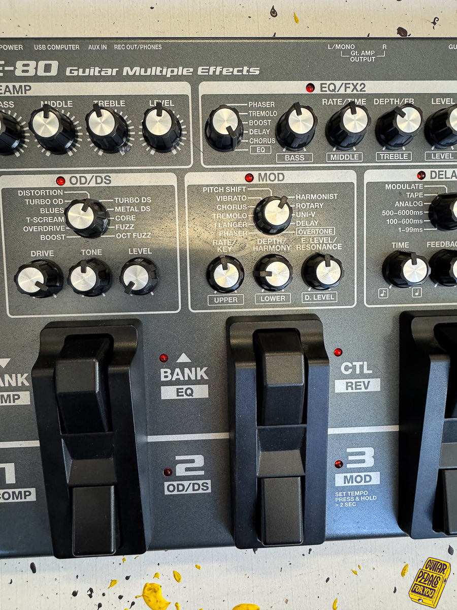 Boss ME-80 Guitar Multiple Effects