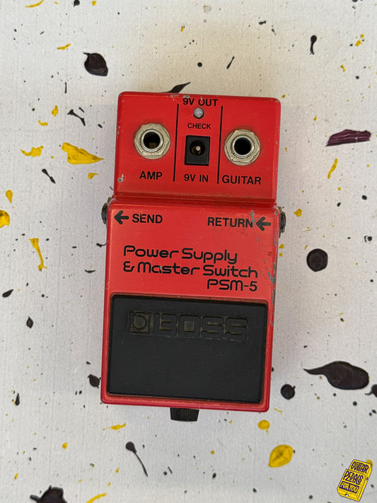 Boss PSM-5 Power supply & master Switch Made in Japan