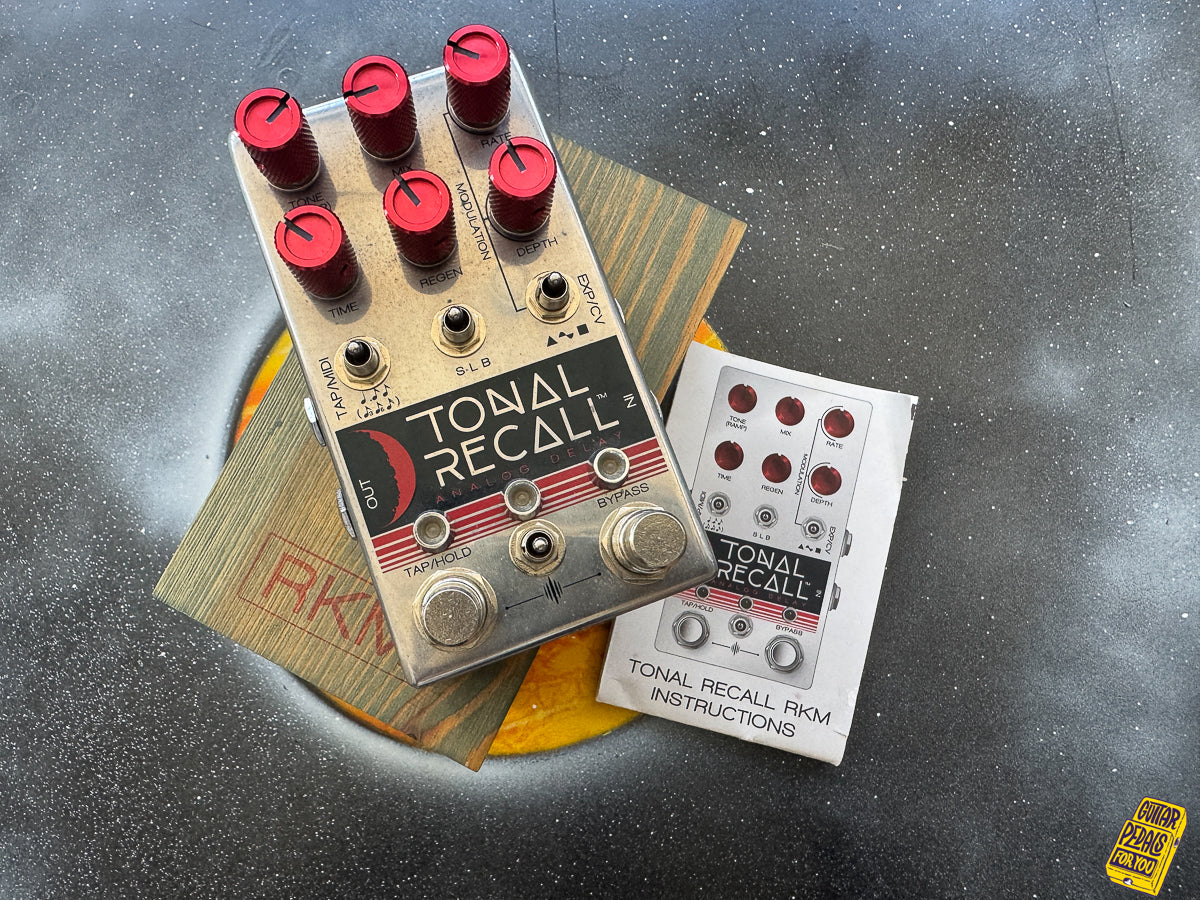 Chase Bliss Audio Tonal Recall V2 Red Knob Mod Analog Delay