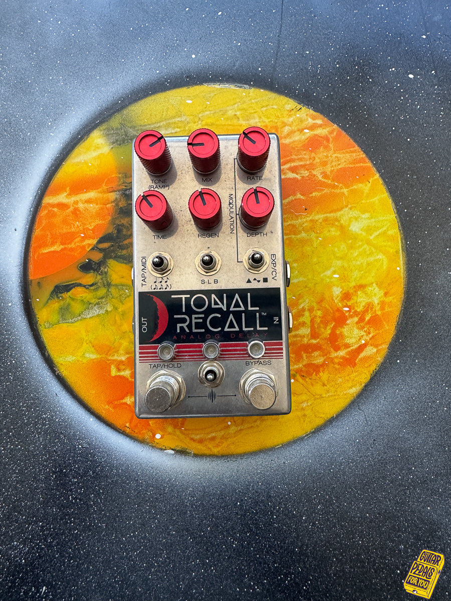 Chase Bliss Audio Tonal Recall V2 Red Knob Mod Analog Delay