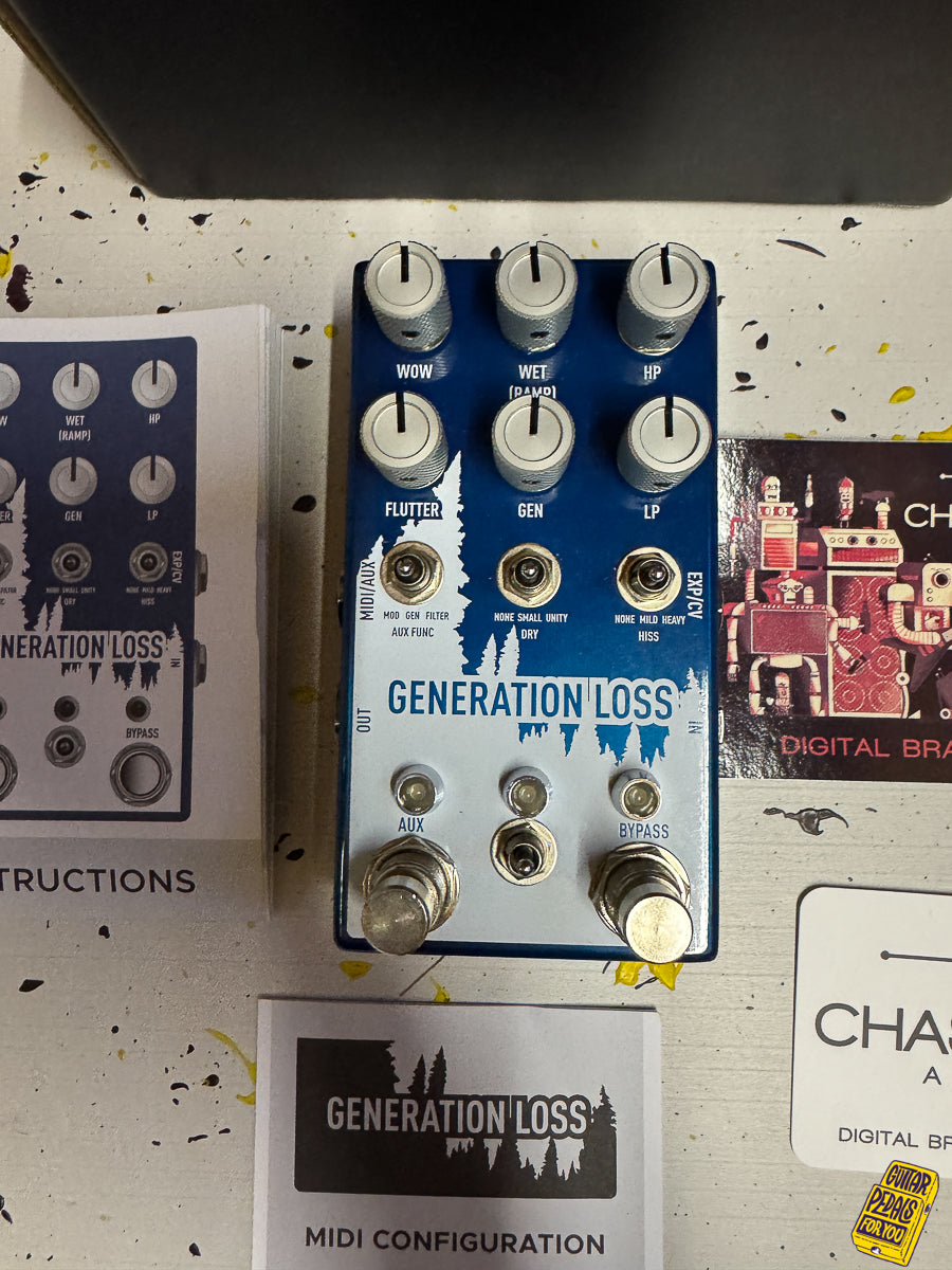 Chase Bliss Audio/Cooper FX Limited Edition Generation Loss