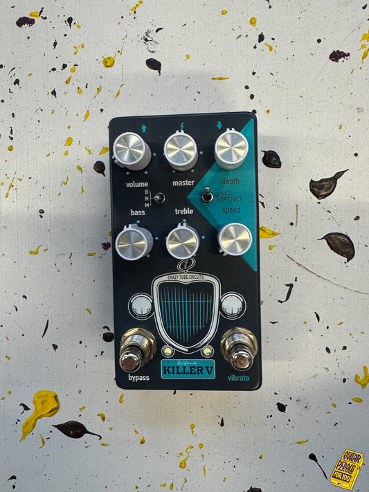 Crazy Tube Circuits Killer V vibrato overdrive