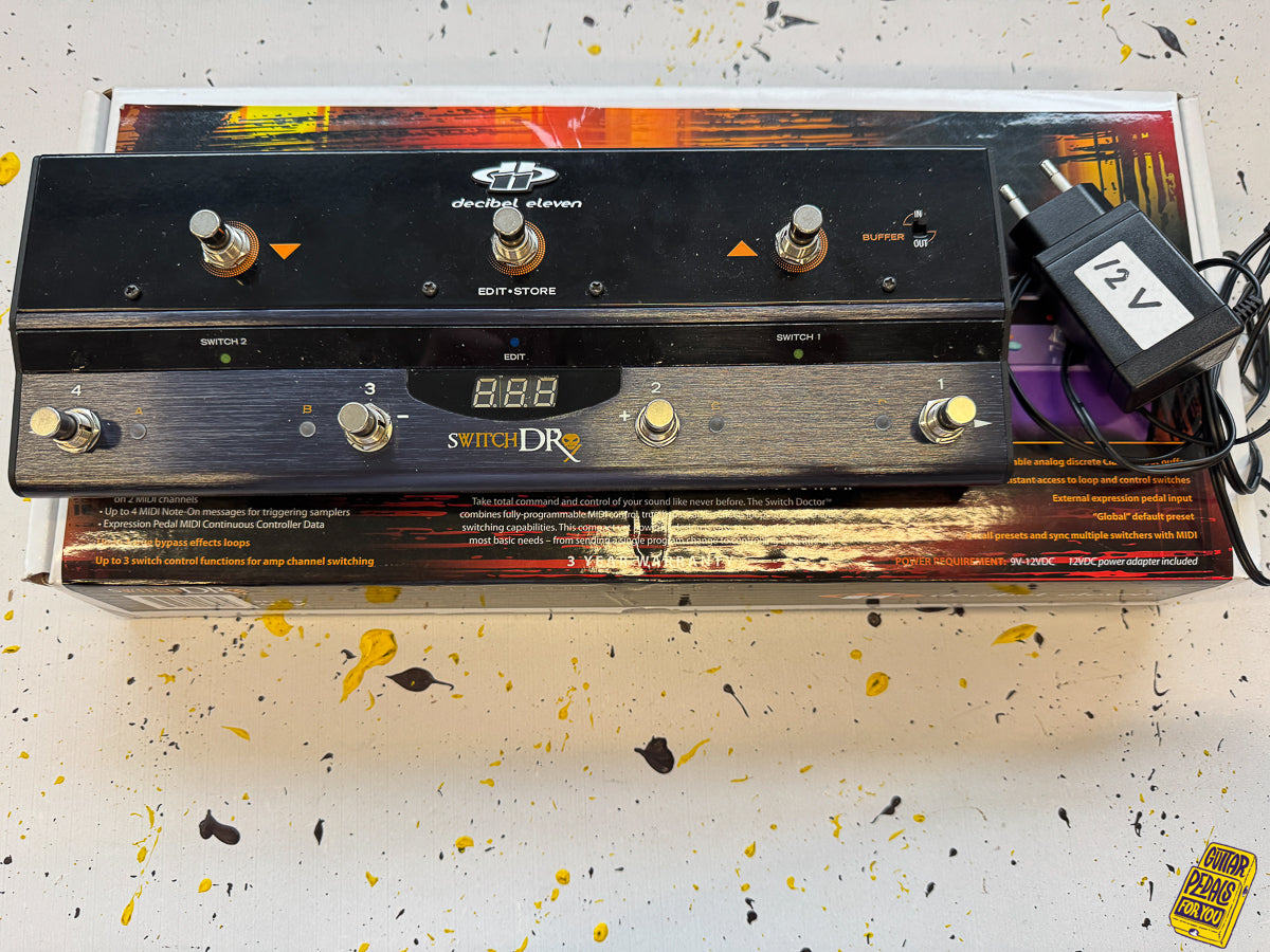 Decibel Eleven Dr. Switch Doctor MIDI Controller/Loop Switch