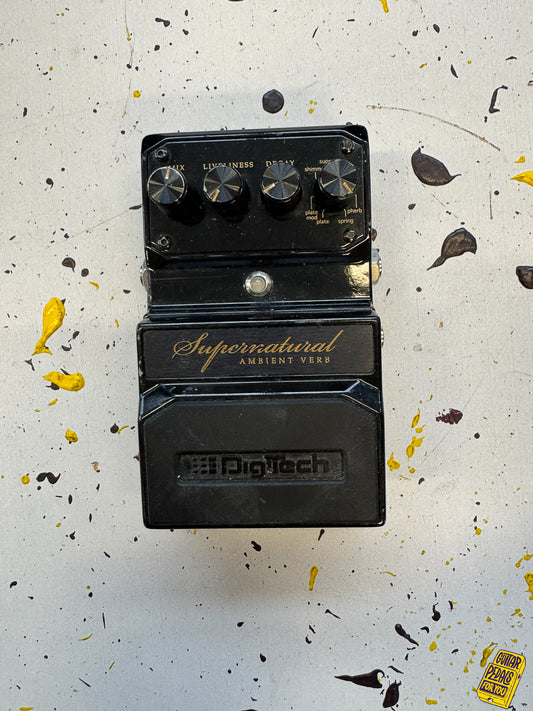DigiTech Supernatural Stereo Ambient Reverb Pedal