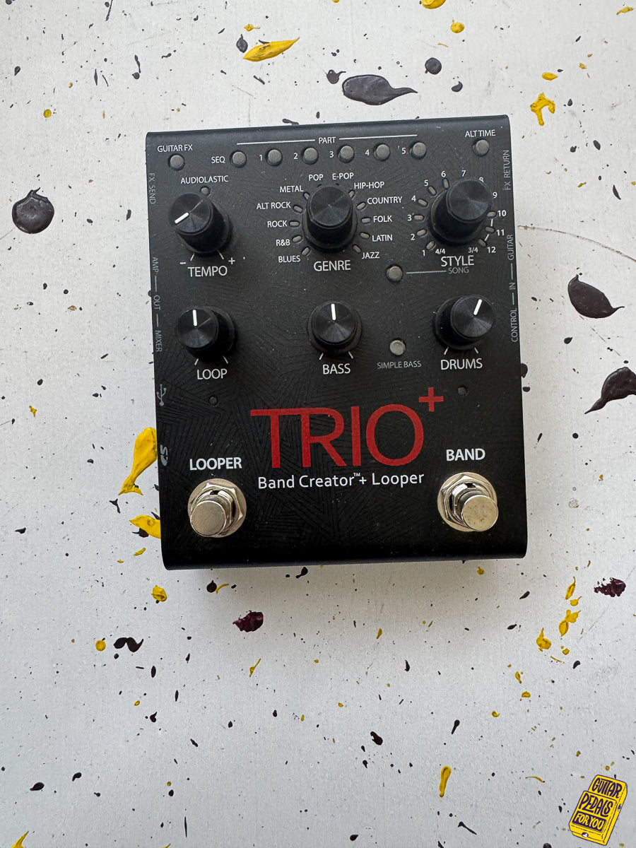 DigiTech TRIO Plus Band Creator + Looper & Digitech FS3X