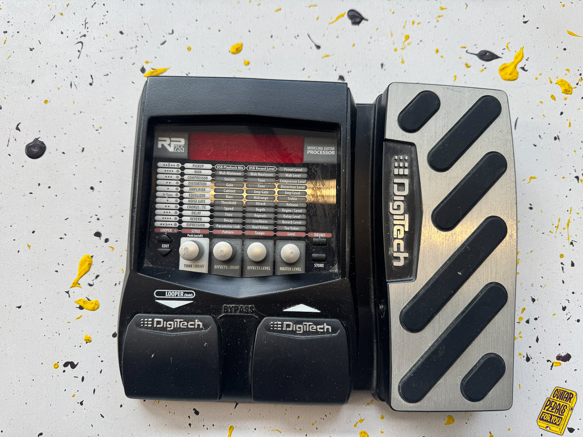 Digitech RP255 GUITAR MULTI-EFFECTS – Guitar Pedals For You