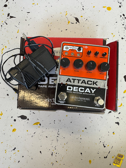 Electro-Harmonix Attack Decay Reverse Tape Simulator