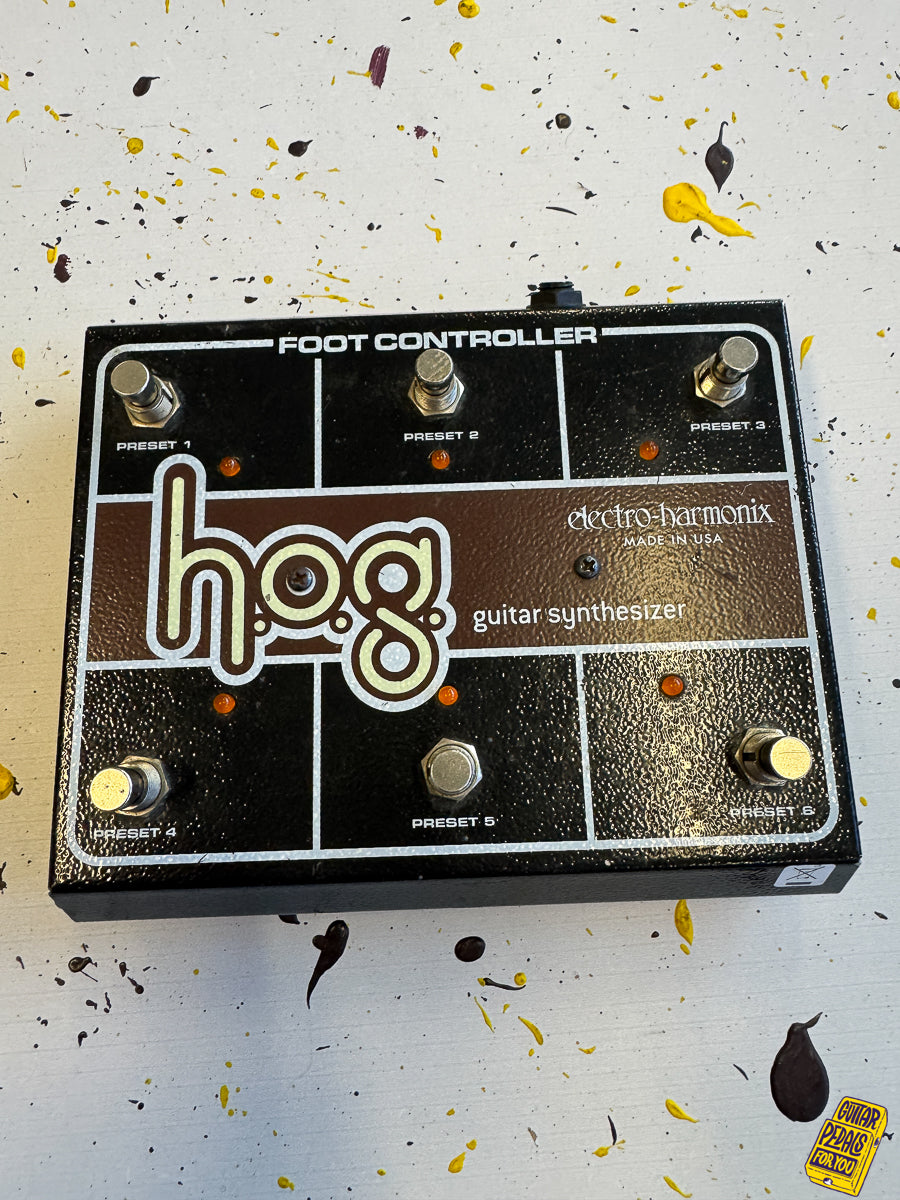 Electro-Harmonix HOG Guitar Synthesizer + Controller