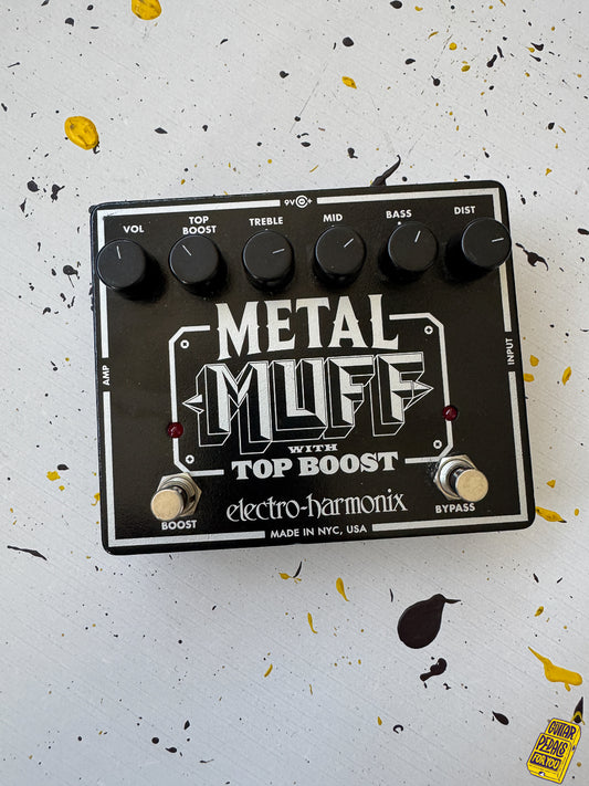 Electro-Harmonix Metal Muff Distortion with Top Boost