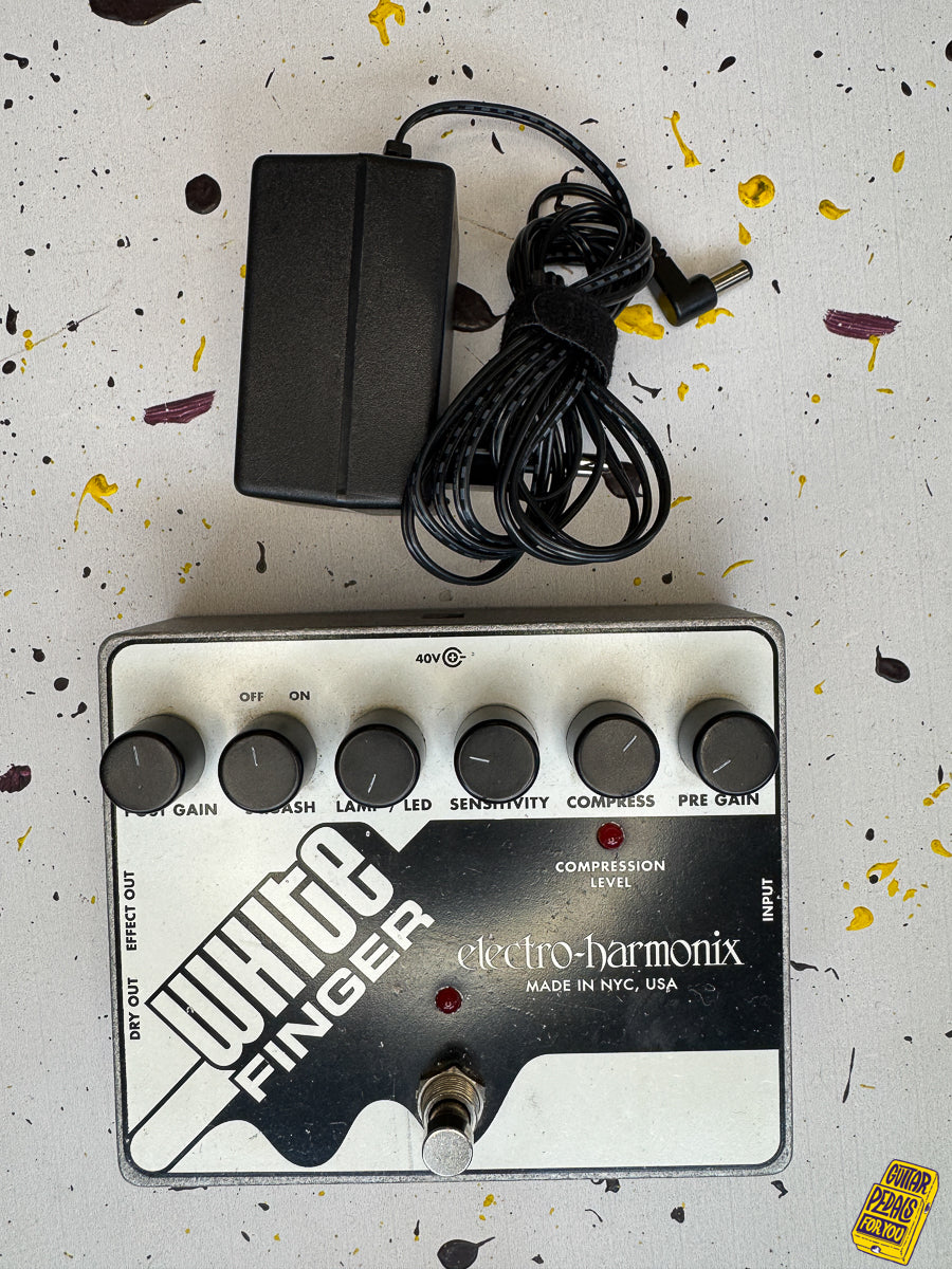Electro-Harmonix White Finger Analog Optical Compressor