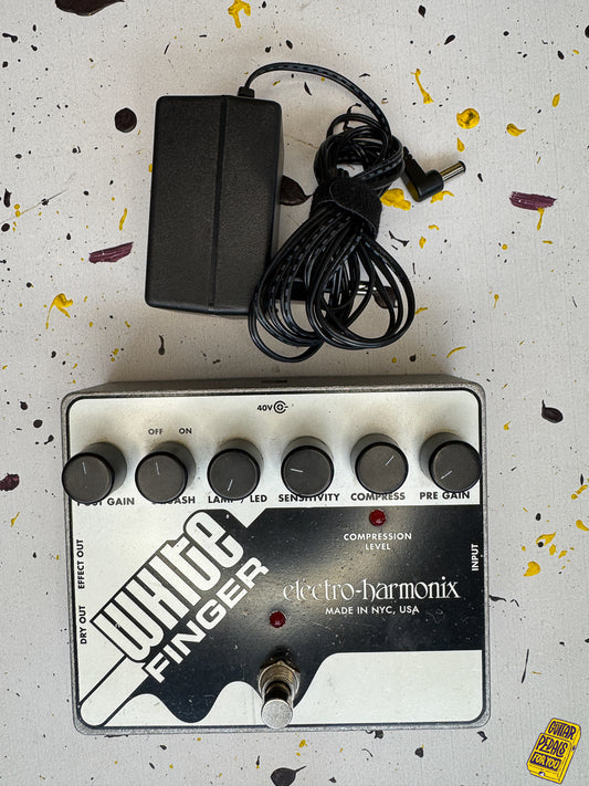 Electro-Harmonix White Finger Analog Optical Compressor