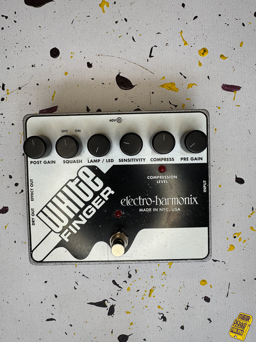 Electro-Harmonix White Finger Analog Optical Compressor