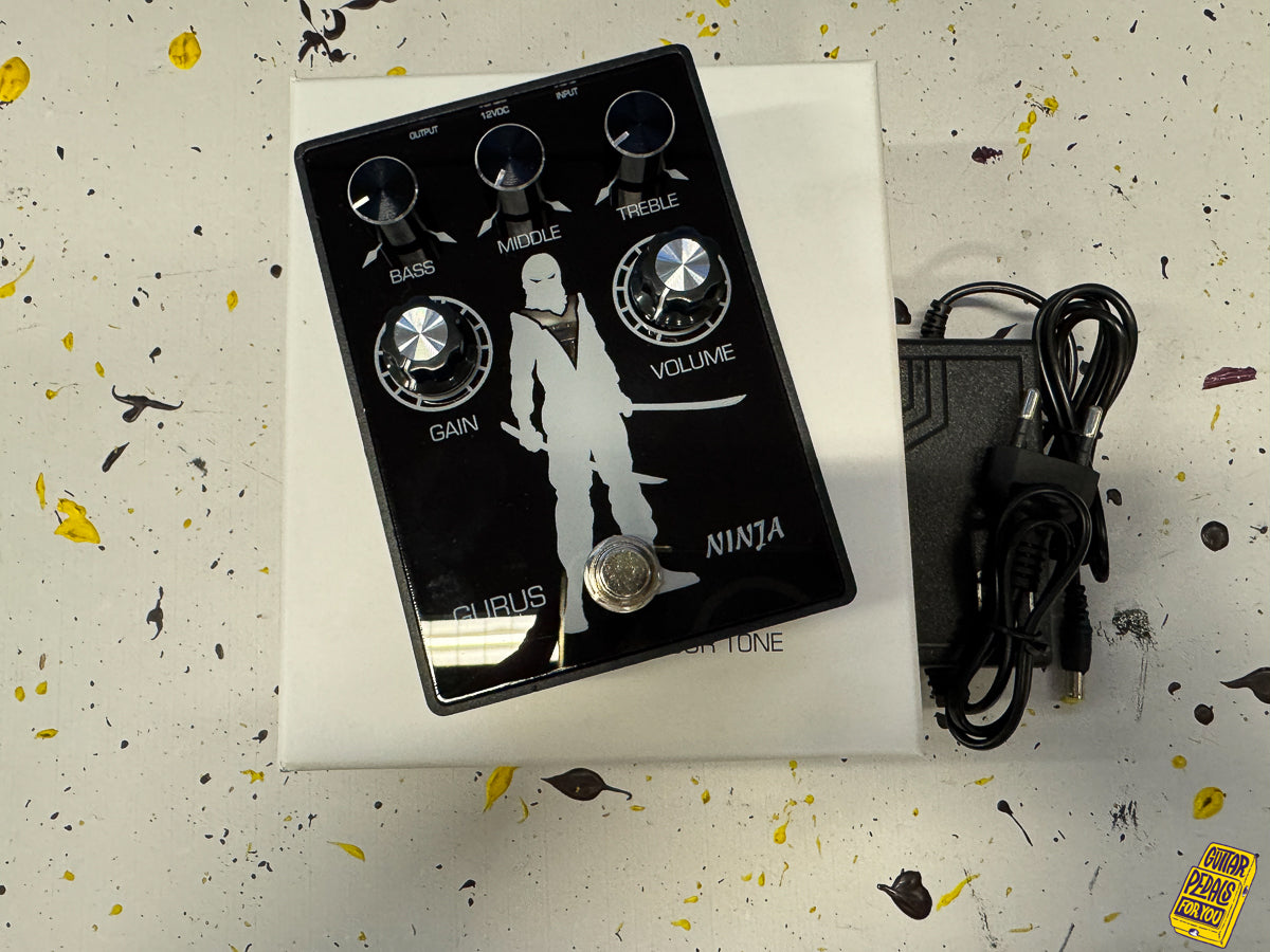 Gurus Ninja Hi-Voltage Tube Distortion effectpedaal