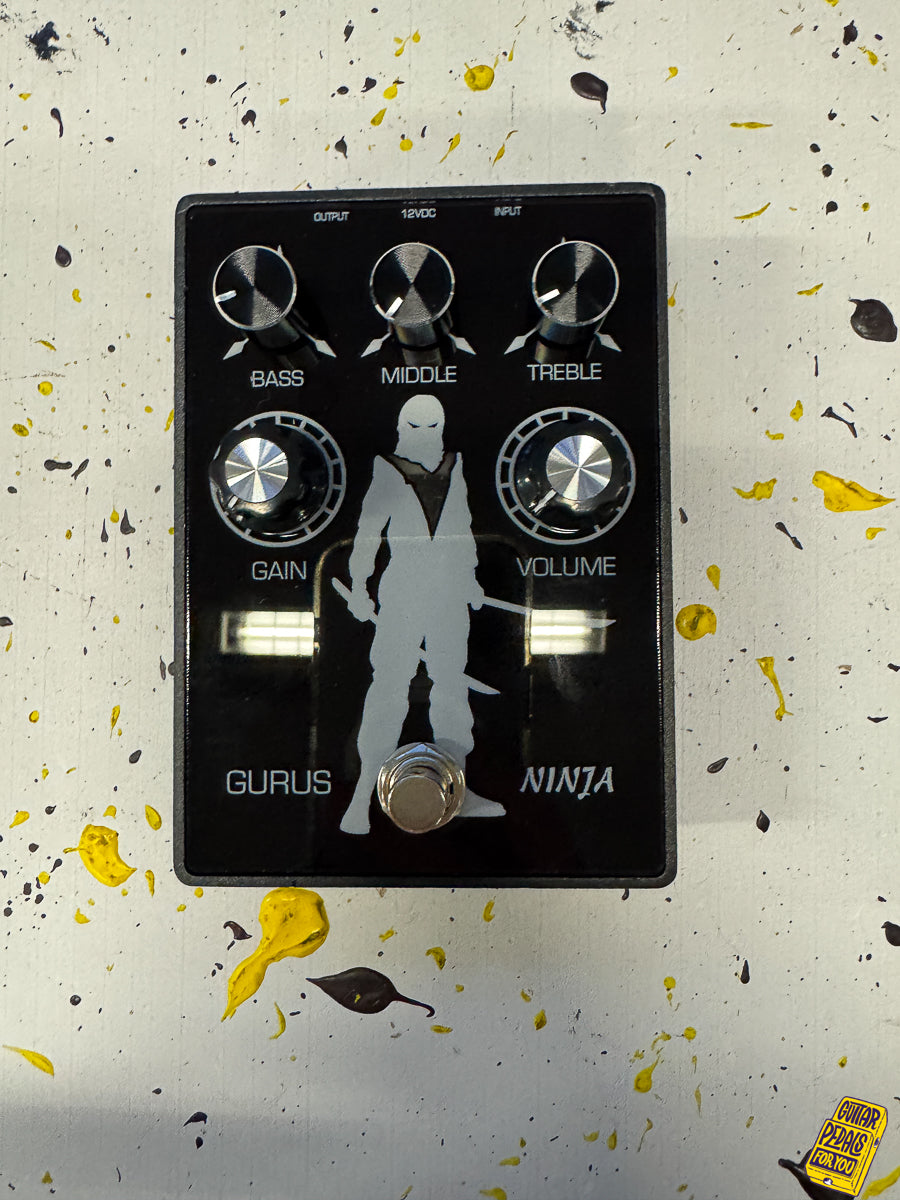 Gurus Ninja Hi-Voltage Tube Distortion effectpedaal