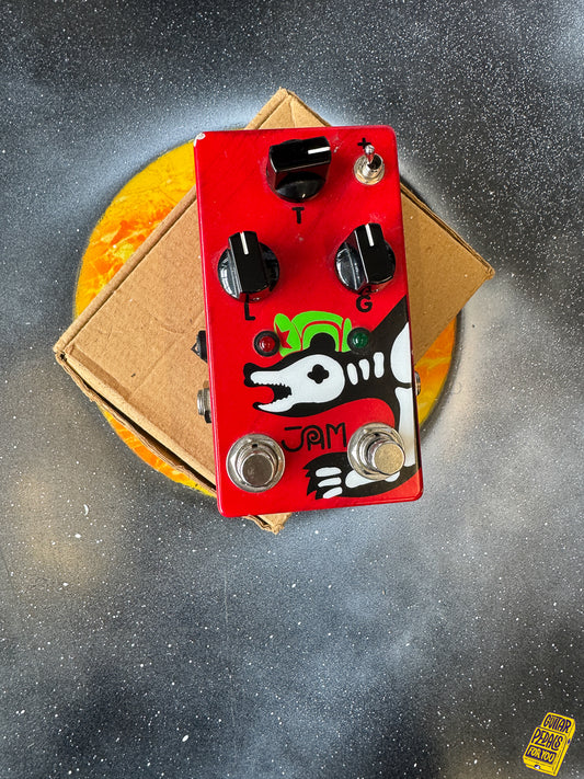 JAM Pedals Red Muck Handpainted