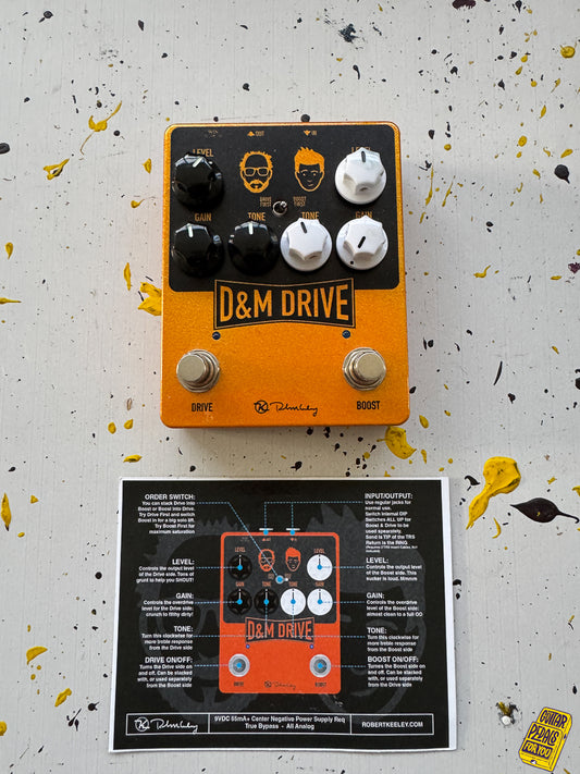 Keeley D&M Drive Overdrive & Boost