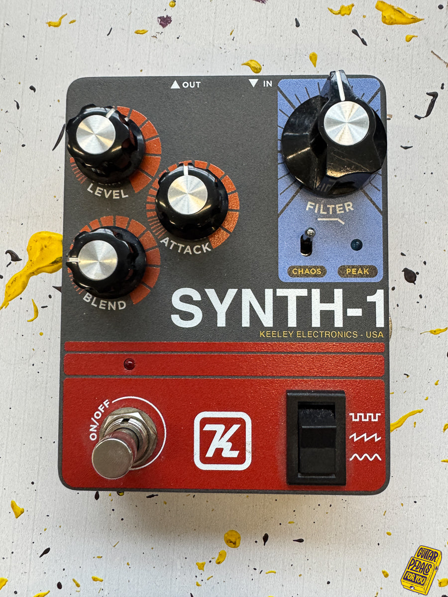 Keeley Synth 1 Reverse Attack Fuzz Wave Generator