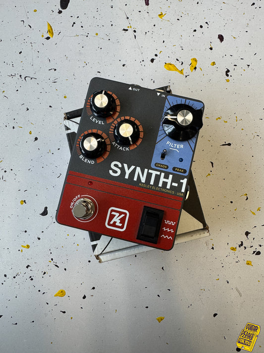 Keeley Synth 1 Reverse Attack Fuzz Wave Generator