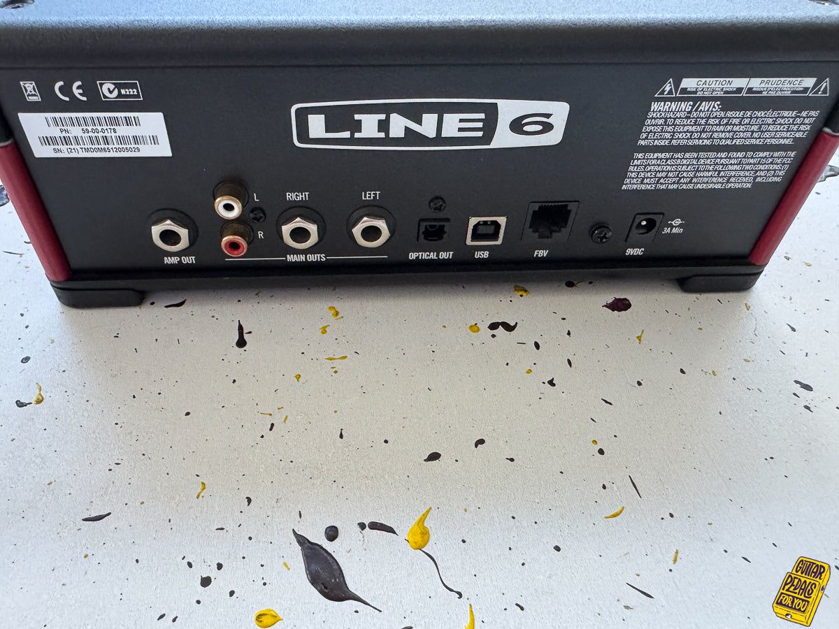 Line 6 AMPLIFi TT desktop effectprocessor met Bluetooth